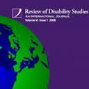 Logo and description "Review of Disability Studies: An International Journal"